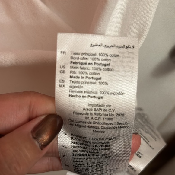 Sandro red velvet Sister sister t-shirt - Picture 6 of 6